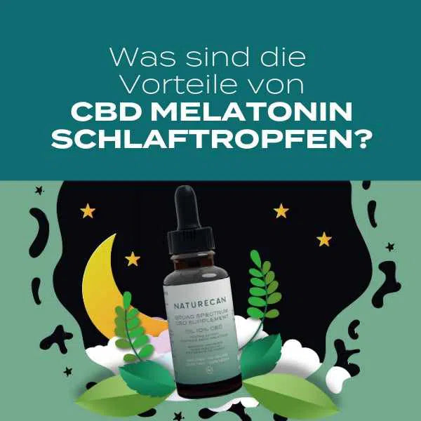 CBD Melatonin Schlaftropfen