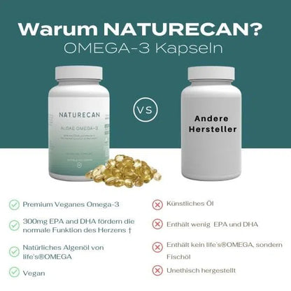 Vegane Omega-3 Kapseln