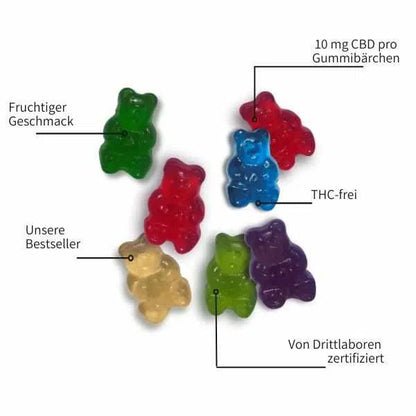 CBD Gummibärchen Naturecan 