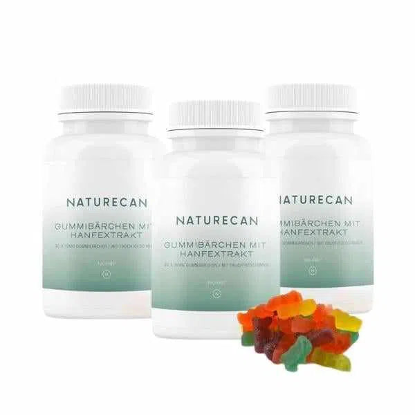 CBD Gummies mit Zuckerschicht - 2 + 1 Gratis