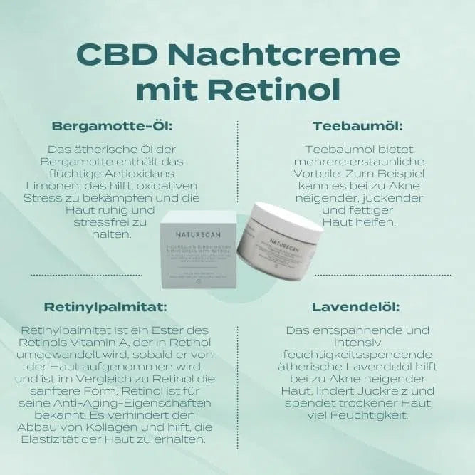 Nachtcreme mit Retinol